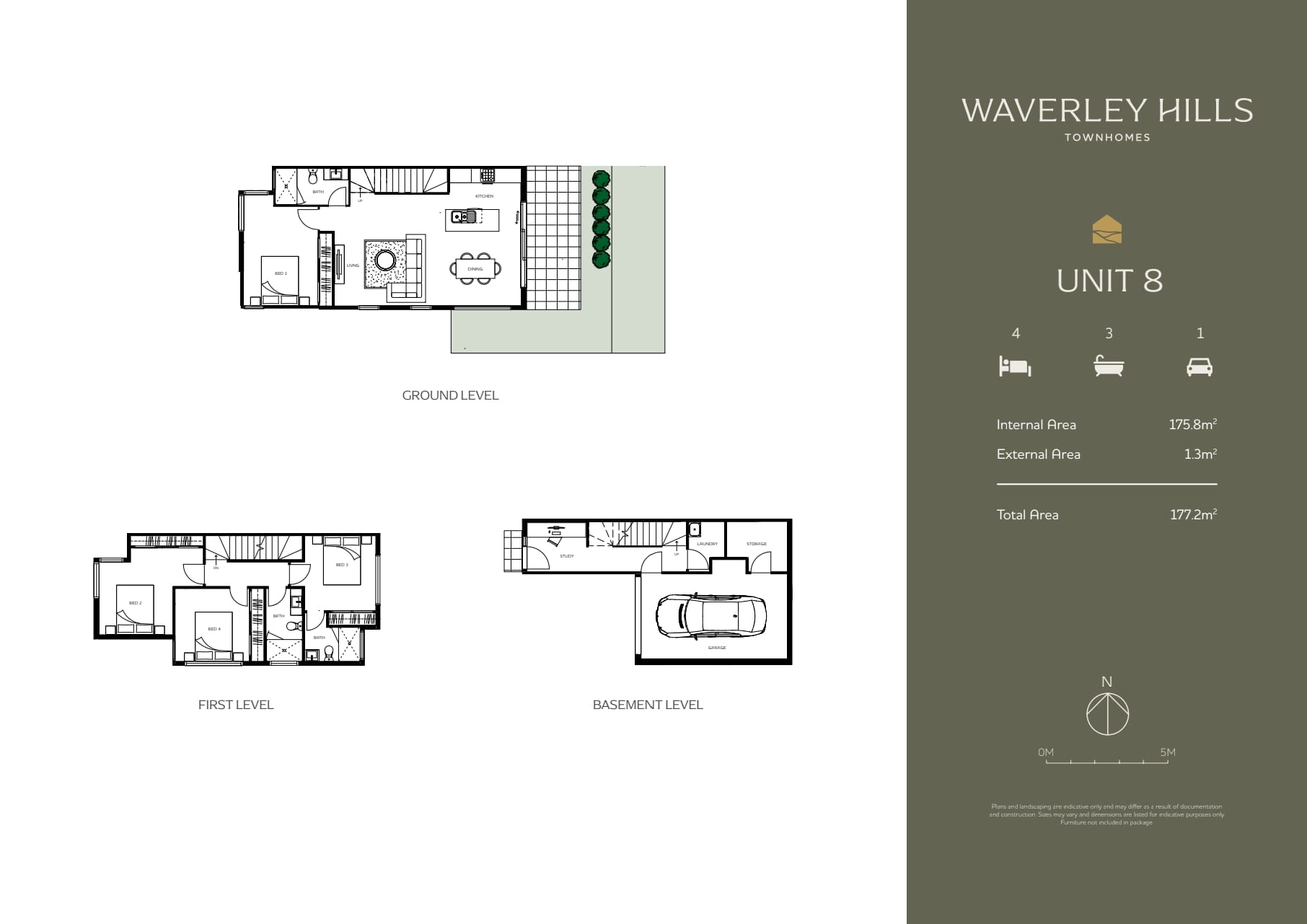 Townhouses in Mount Waverley