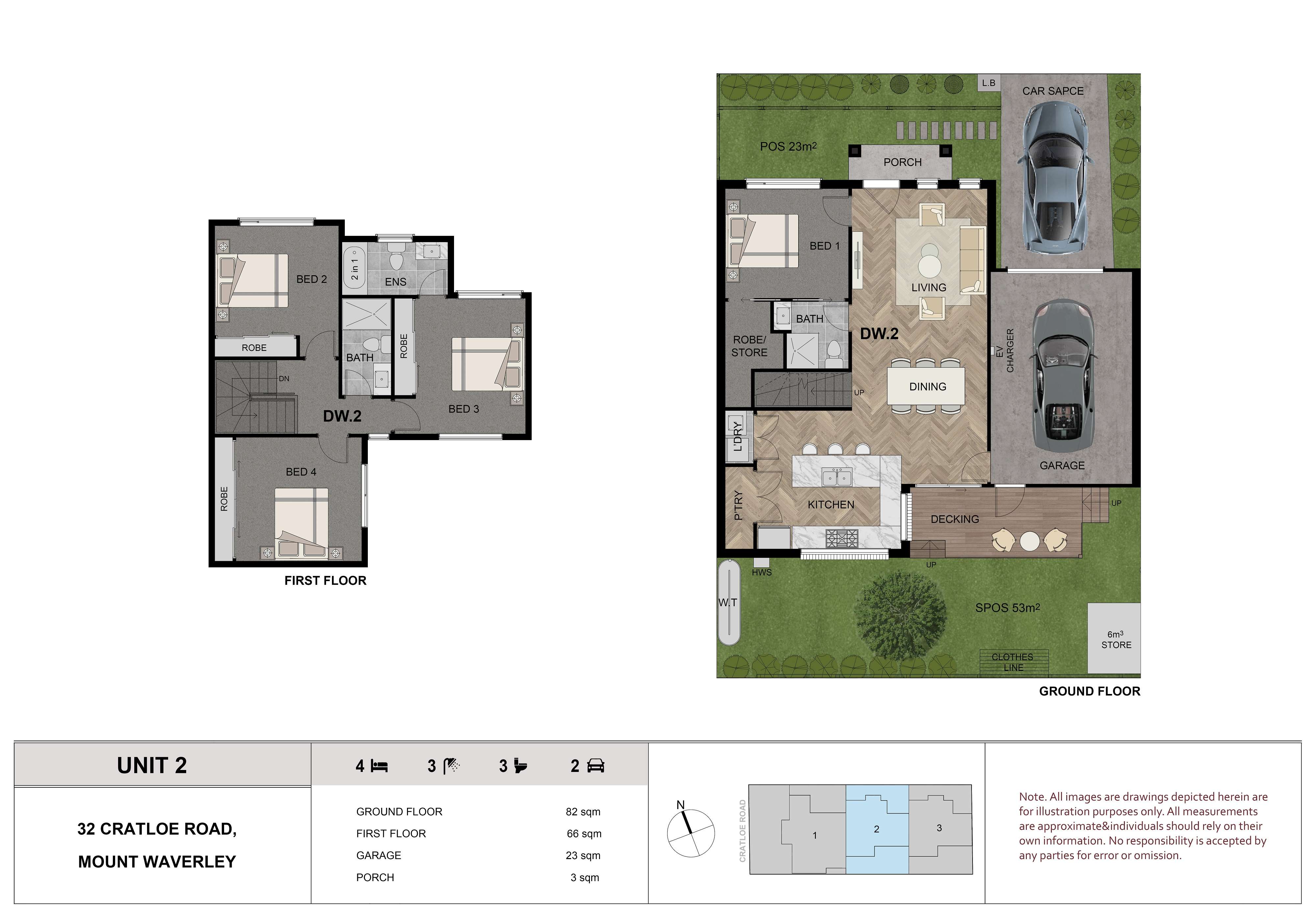 Townhouses in Mount Waverley