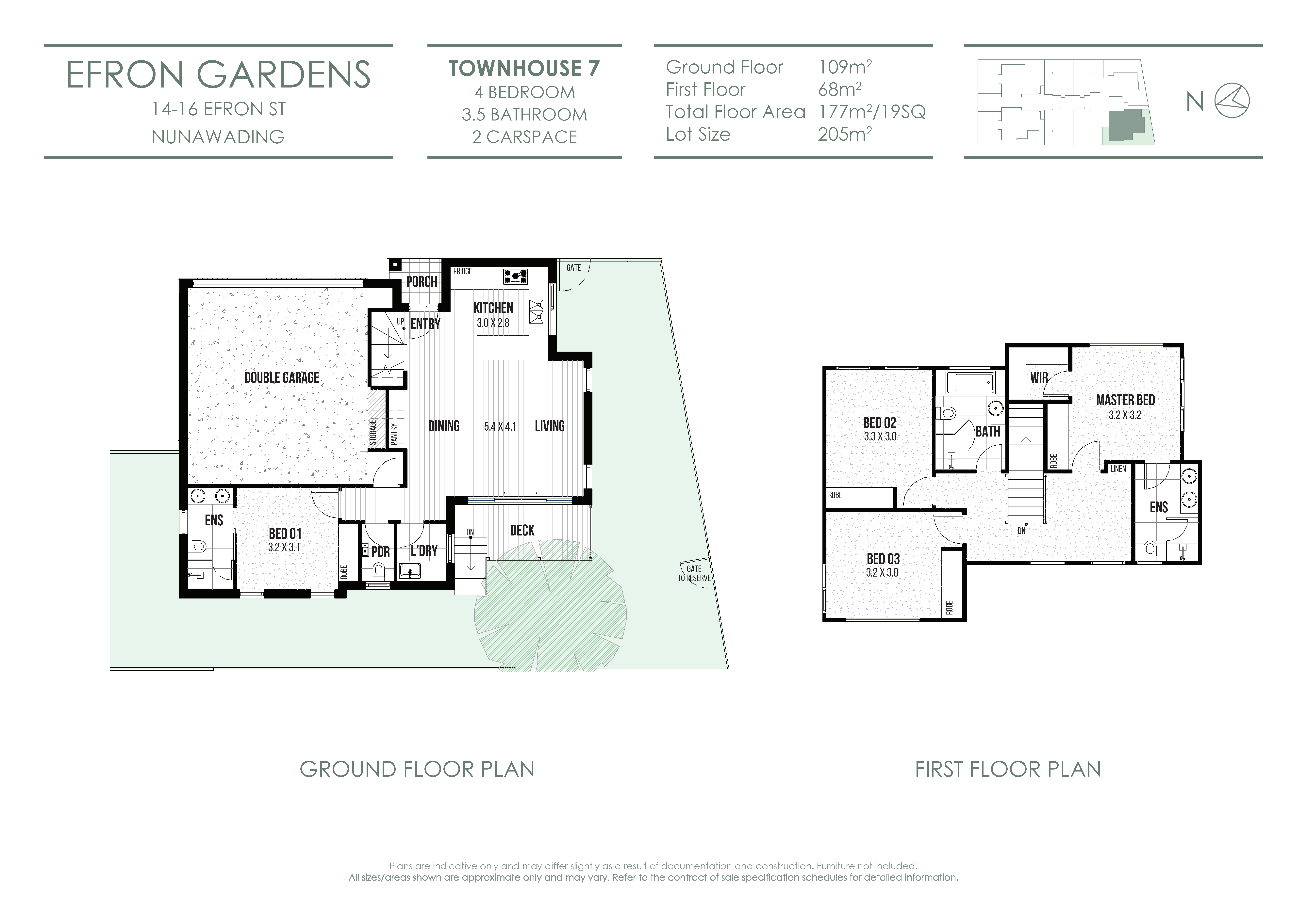 Townhouses in Nunawading