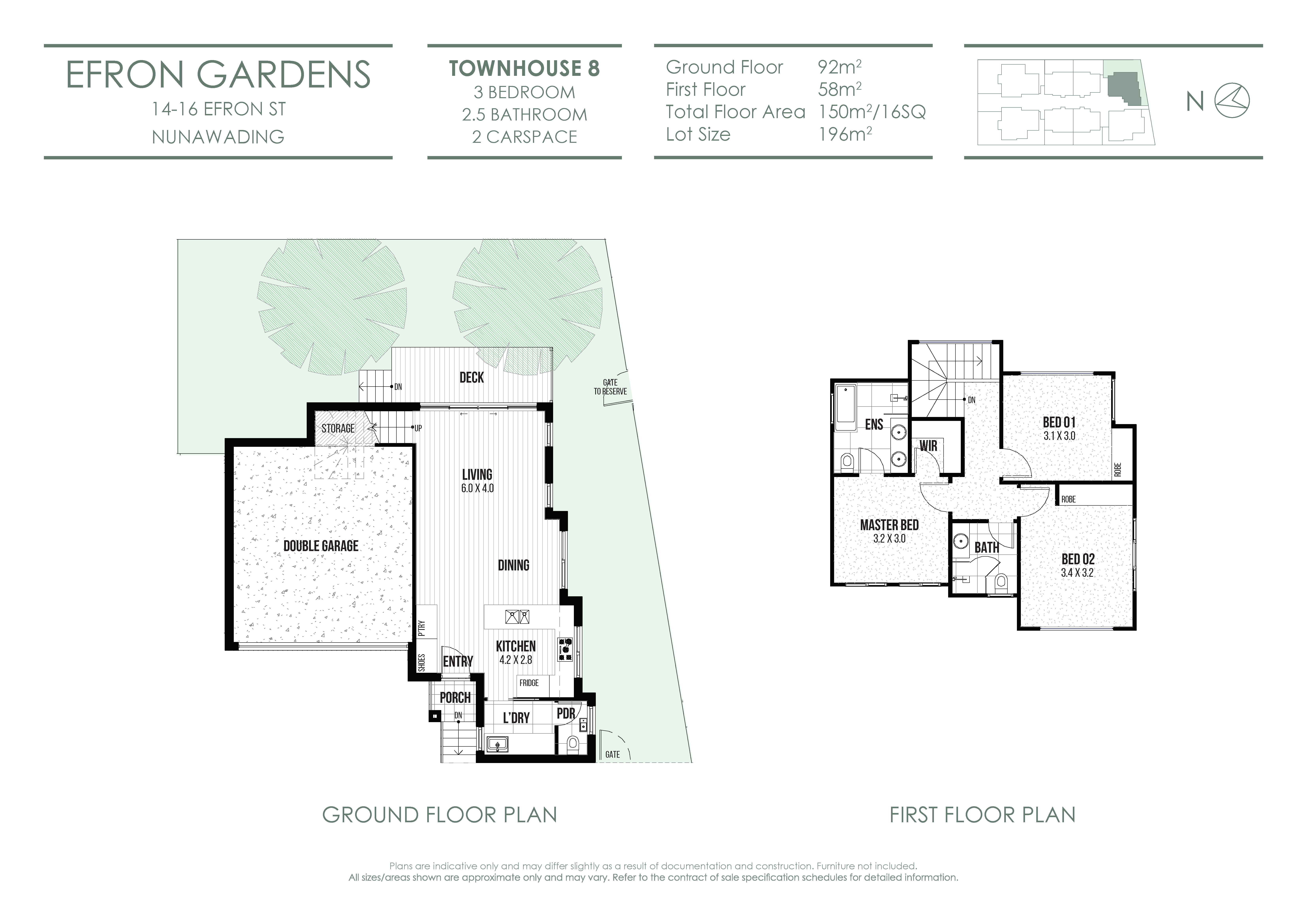 Townhouses in Nunawading