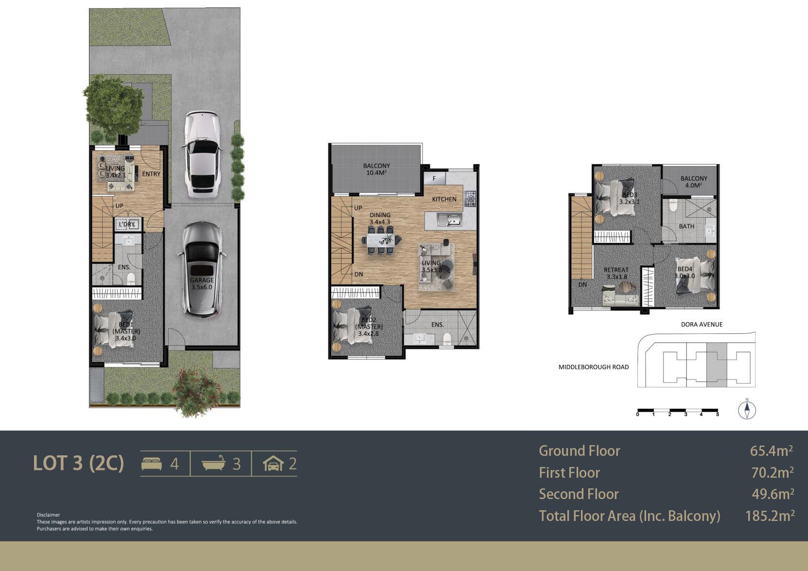 Luxurious Townhouses in Blackburn